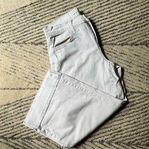 J Brand Liza Jean in white, size 25